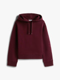 Κόκκινο Hoody Με Κεντητό Λογότυπο Και Κορδόνι  Γυναίκες