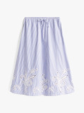Multi Maxi Φούστα Με Αγγλικό Broderie  Γυναίκες