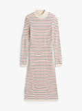 Multi Cable Knit Midi Jumper Dress With Cashmere  Women