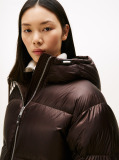 Brown Ultra Lightweight Down Ripstop Puffer Jacket  Women