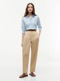 Blue Regular Fit Poplin Shirt  Women