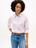 Pink Regular Fit Poplin Shirt  Women
