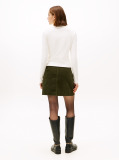 Μπεζ Μακρυμάνικο Τοπ Σε Slim Γραμμή Με Mock Λαιμόκοψη  Γυναίκες