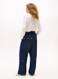 Blue The Runway Collection Linen Blend Cargo Trousers  Women