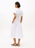 White The Runway Collection Slim Midi Shirt Dress  Women