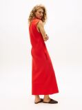 Red The Runway Collection Sleeveless Midi Polo Dress  Women