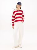 Multi Relaxed V-Neck Jumper With Cashmere  Women