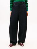 Blue High Rise Loose Balloon Leg Jeans  Women