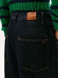 Blue High Rise Loose Balloon Leg Jeans  Women