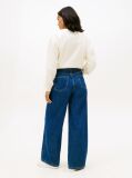 Blue 70s High Rise Wide Leg Jeans  Women