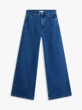 Blue 70s High Rise Wide Leg Jeans  Women