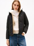 Black Lightweight Water Repellent Down Regular Jacket  Women