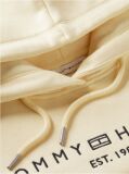 Yellow Flex Fleece Logo Embroidery Relaxed Hoody  Women