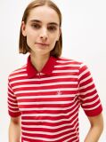 Multi Regular Fit Pique Zip Polo Shirt  Women