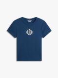Blue Logo Crew Neck T-Shirt  Women