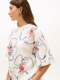 Multi Floral Graphic Relaxed Oversized T-Shirt  Women