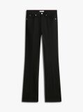 Black Mid Rise Bootcut Black Jeans  Women