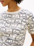 Multi Boxy T-Shirt Με Πλέξη Interlock  Γυναίκες