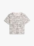 Multi Boxy T-Shirt Με Πλέξη Interlock  Γυναίκες