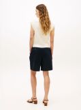 Blue Washed Regular Chino Bermuda Shorts  Women