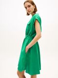 Green Belted Relaxed Mini Shirt Dress  Women