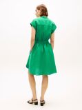 Green Belted Relaxed Mini Shirt Dress  Women