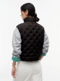 Black Flag Down Lightweight Quilted Gilet  Women