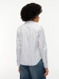 Multi Regular Fit Flag Embroidery Poplin Shirt  Women