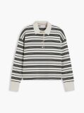Multi Premium Knit Gold-Tone Button Polo Jumper  Women