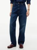 Blue Sarah High Rise Straight Faded Jeans  Women