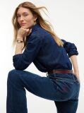 Blue Sarah High Rise Straight Faded Jeans  Women