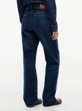 Blue Sarah High Rise Straight Faded Jeans  Women