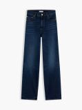 Blue Sarah High Rise Straight Faded Jeans  Women