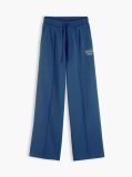 Blue Terry Straight Leg Joggers  Women