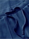 Blue Terry Straight Leg Joggers  Women