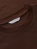 Brown Interlock Knit Relaxed Long Sleeve T-Shirt  Women