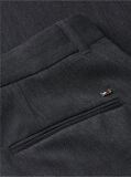 Grey Pleated Twill Wide Leg Trousers  Women