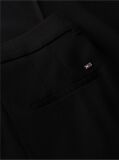 Black Timeless Wool Blend Wide Leg Trousers  Women