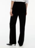 Μαύρο Slim Βελουτέ Παντελόνι Σε Bootcut Γραμμή  Γυναίκες