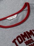 Γκρι Slim T-Shirt Με Varsity Λογότυπο  Γυναίκες