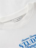Beige Logo Interlock Knit Crew Neck T-Shirt  Women