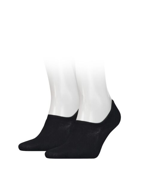 Black 2-Pack Trainer Socks  Men