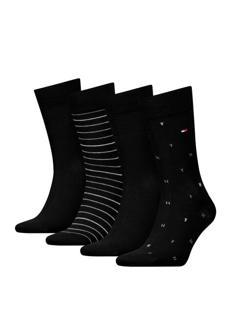 Black 4-Pack Socks Gift Set  Men