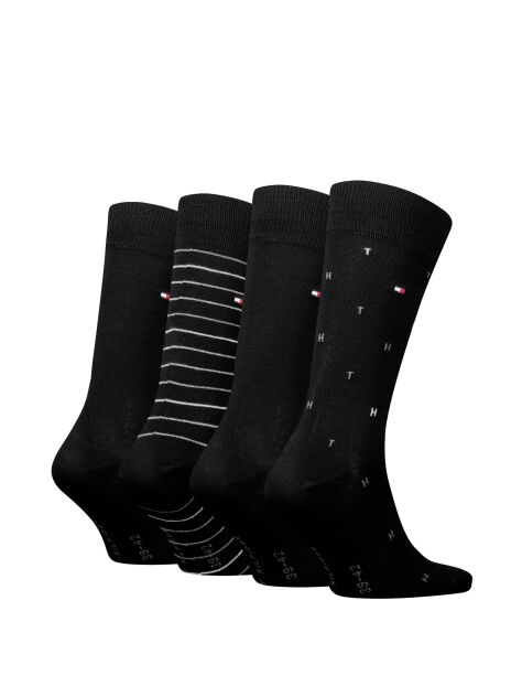 Black 4-Pack Socks Gift Set  Men