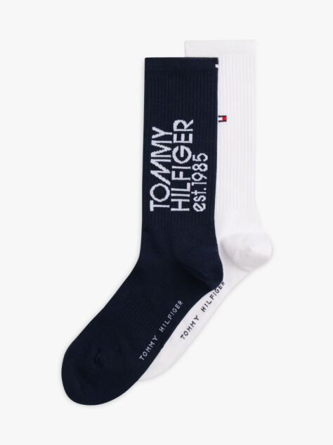 Blue 2-Pack Logo Mesh Panel Socks  Men
