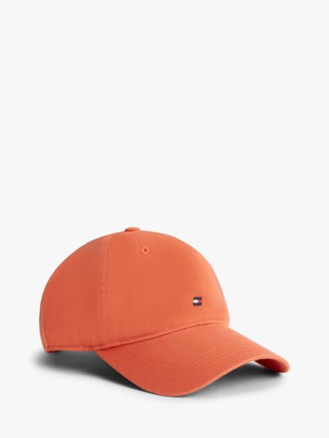 Orange Hilfiger Flag Embroidery Baseball Cap  Men