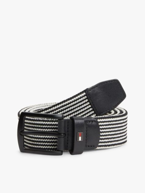 Multi Denton Braided Webbing Elastic Belt  Men
