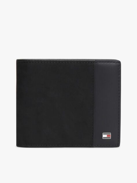 Black Flag Plaque Coin And Card Wallet  Men