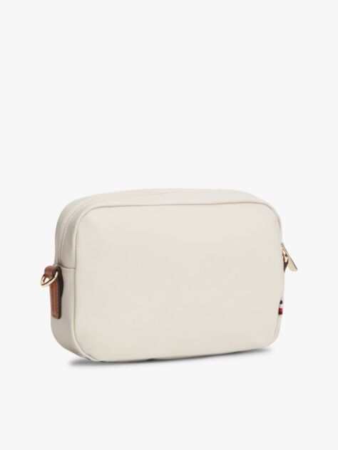 Beige Webbing Crossbody Camera Bag  Women