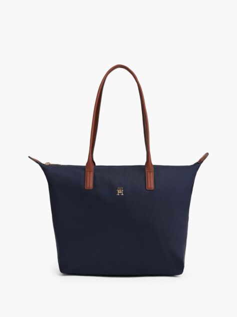 Blue TH Monogram Tote Bag  Women